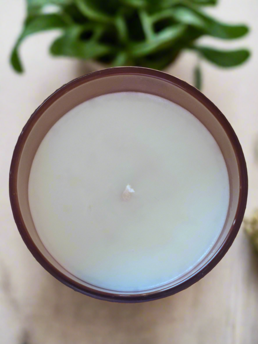 Bourbon & leather soy candle- 200g
