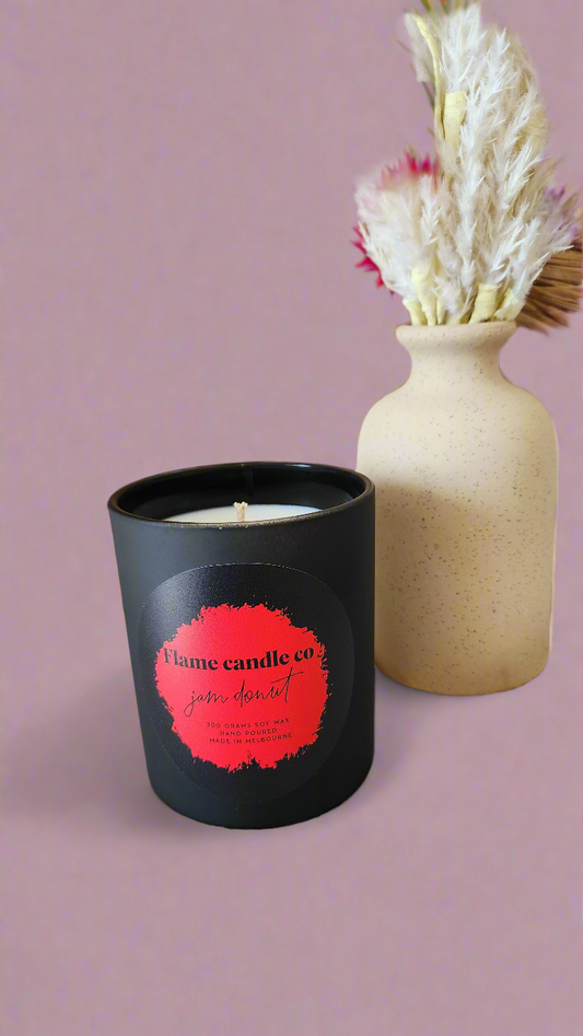 Jam donut soy candle |  300 grams |  40+ hrs