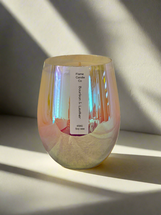 Bourbon & leather | 450g | Renee soy candle | 80 hr burn
