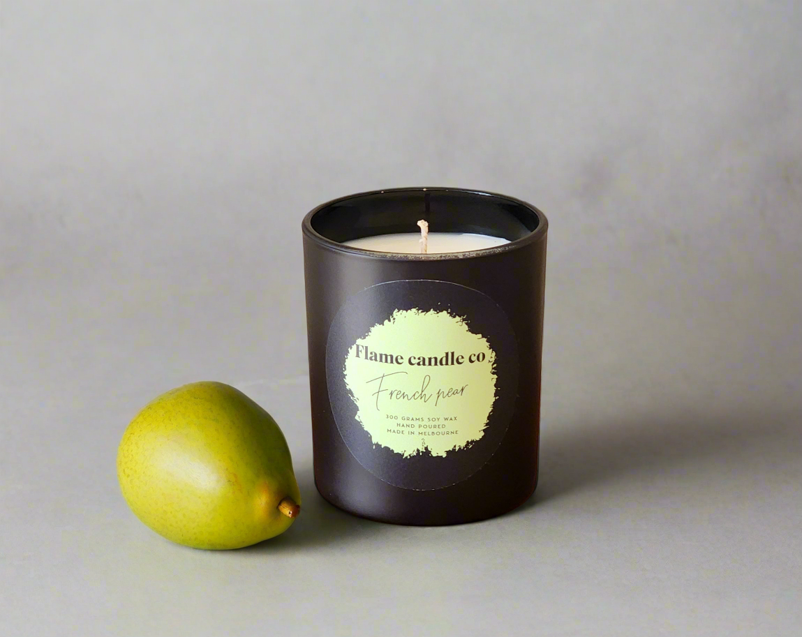 French pear soy candle  |  300 grams  |  40+ hrs