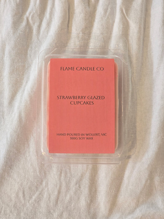 Strawberry glazed cupcakes | Soy wax melts | 100g