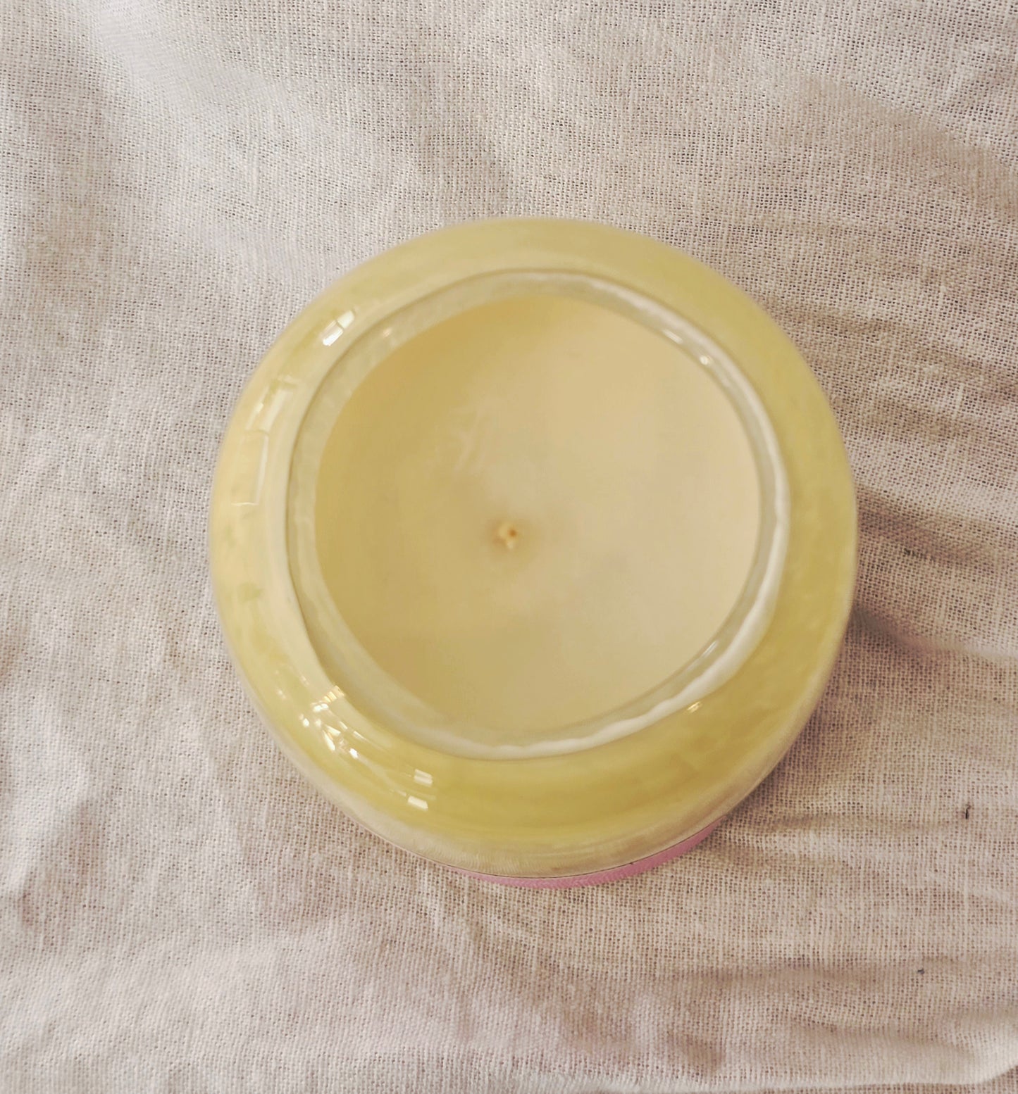 Yellow Birthday Soy Candle | Buttercream Vanilla | 280g