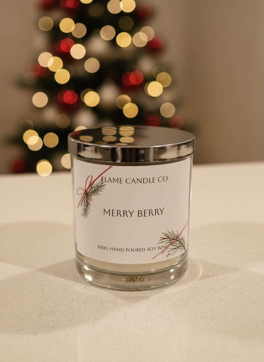 Merry Berry candle | 300g soy wax