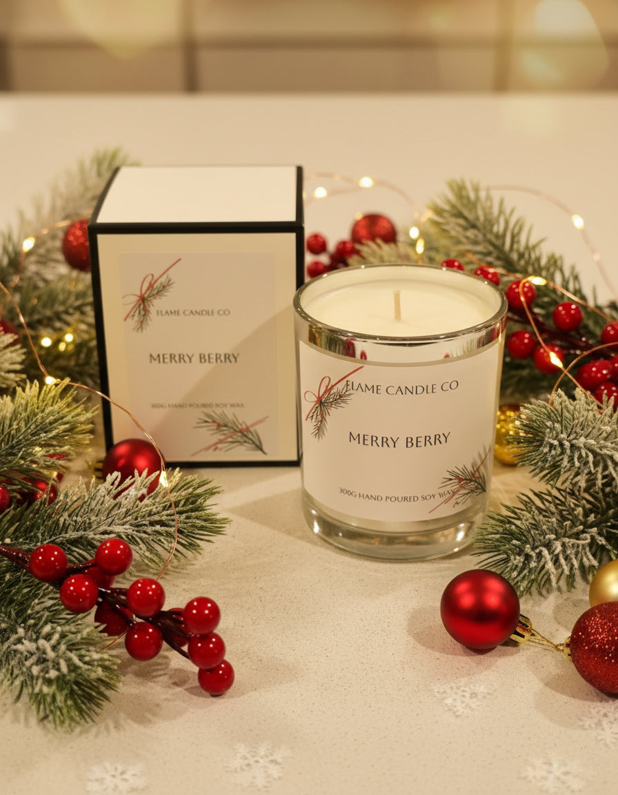 Merry Berry candle | 300g soy wax
